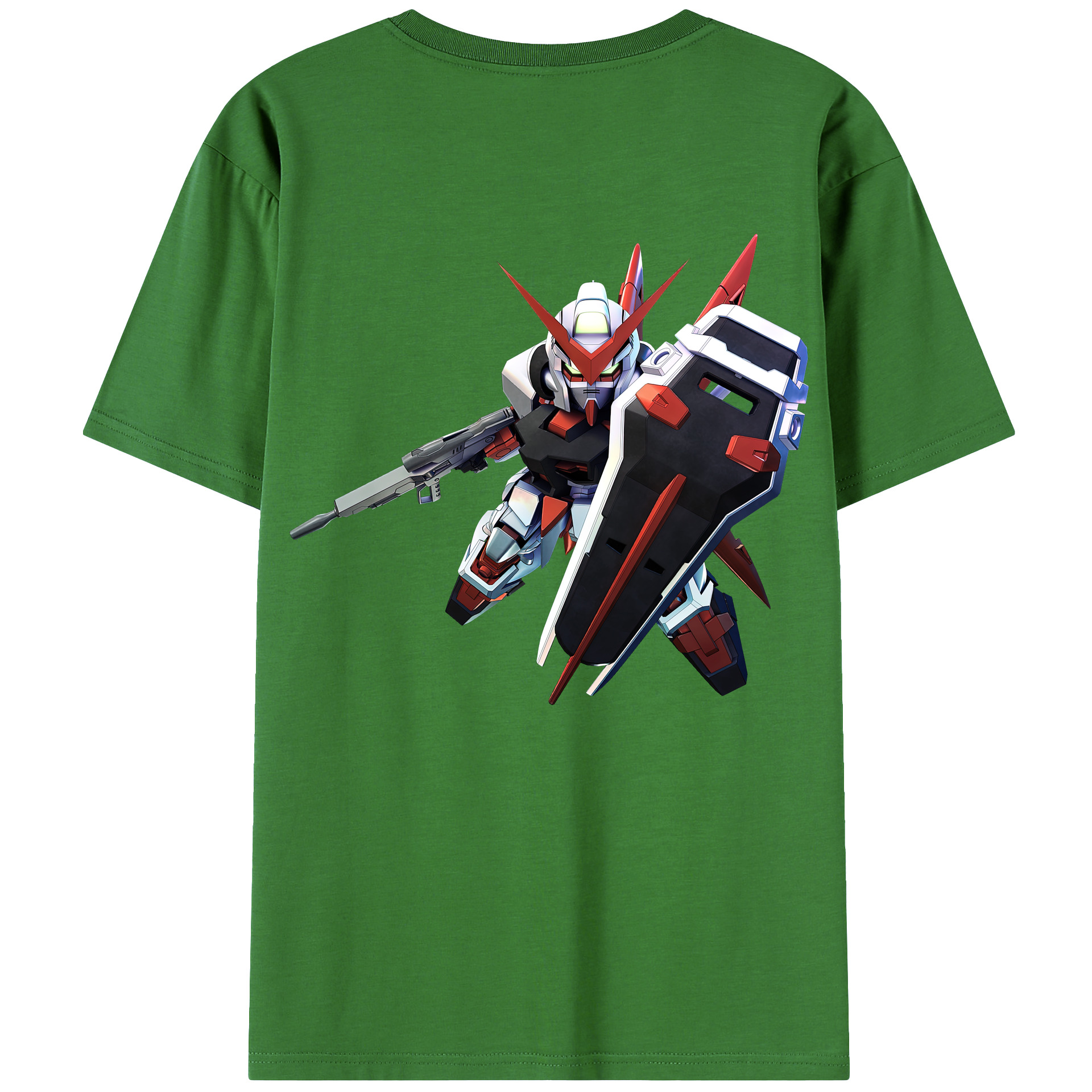 （画像用） 機動戦士ガンダム Mobile Suit Gundam レディース半袖Tシャツ(バックプリント)